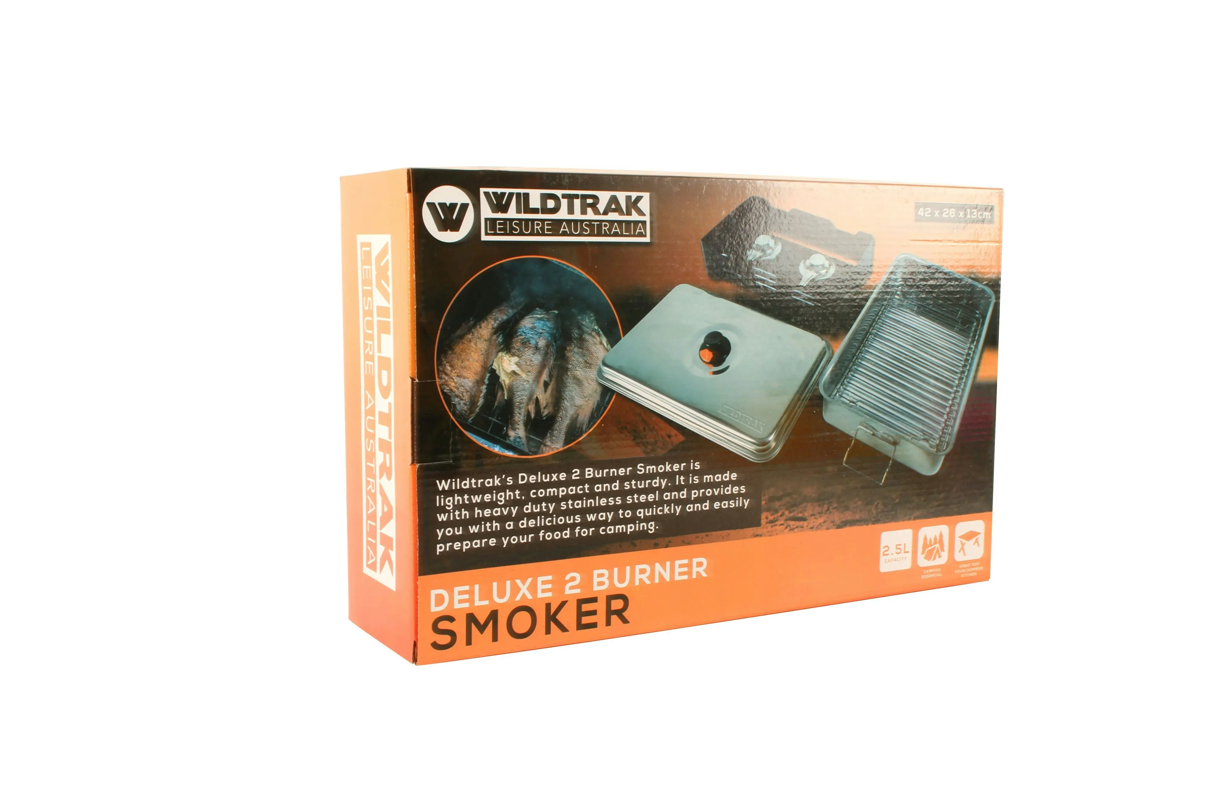 Deluxe 2 Burner Smoker