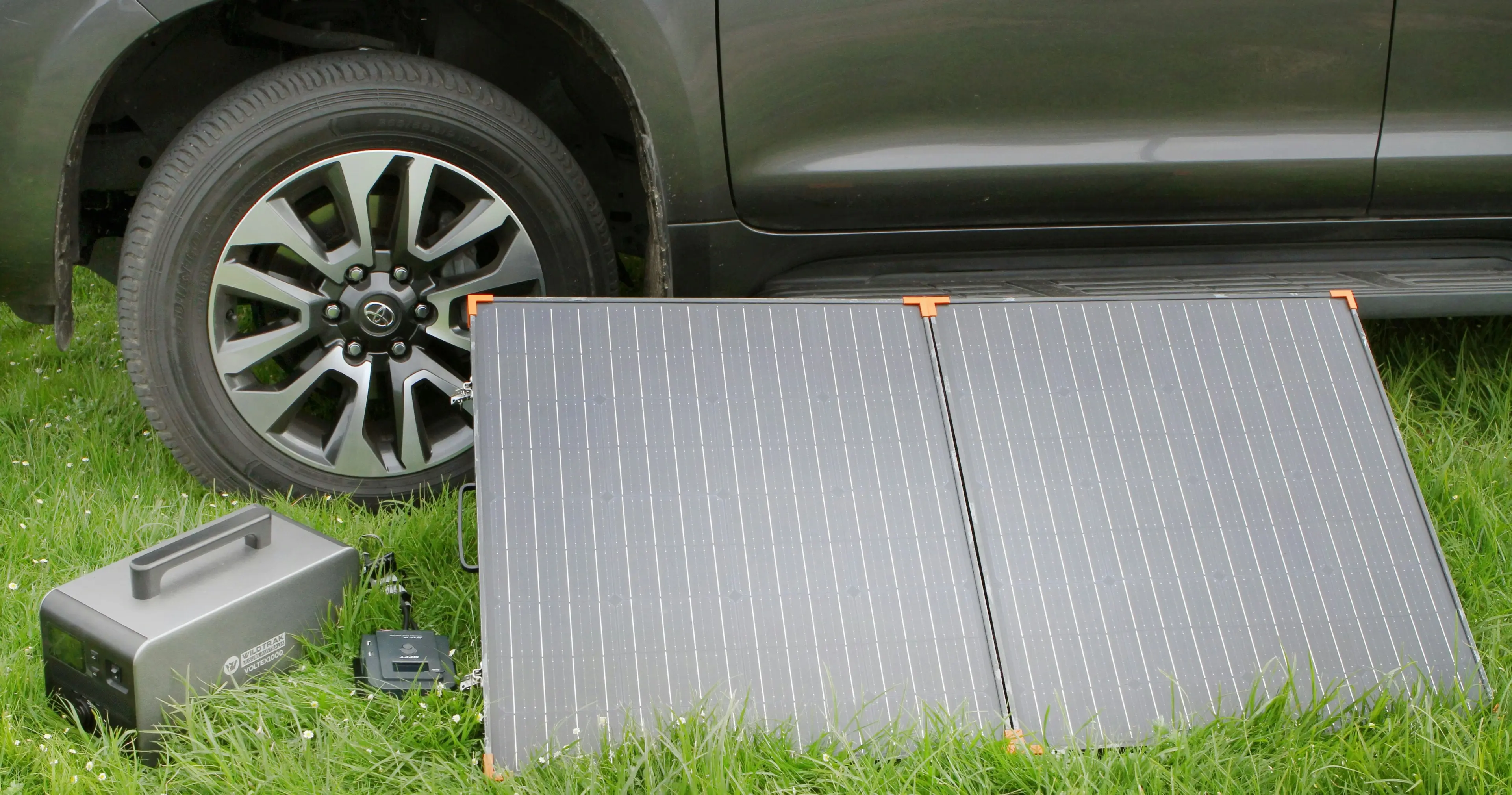 Folding 240W A-Grade Aluminium Solar Panel with Bag for Camping, 4WD & Caravan Adventures