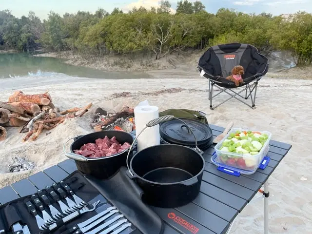 2 Quart Cast Iron Camp Oven