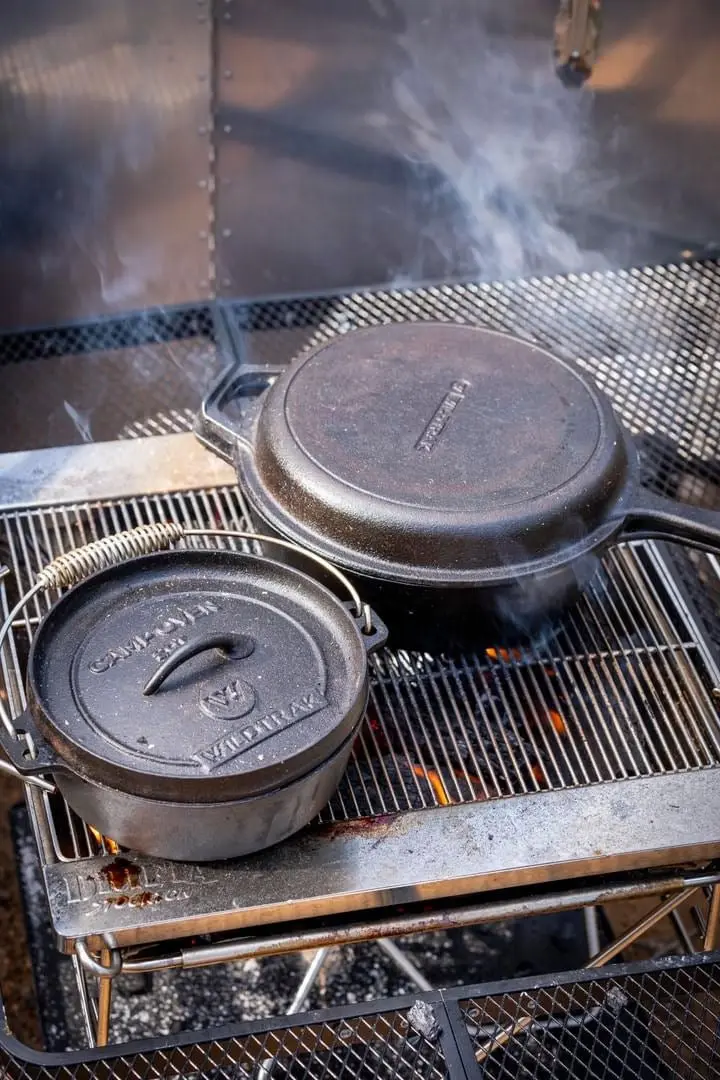 2 Quart Cast Iron Camp Oven