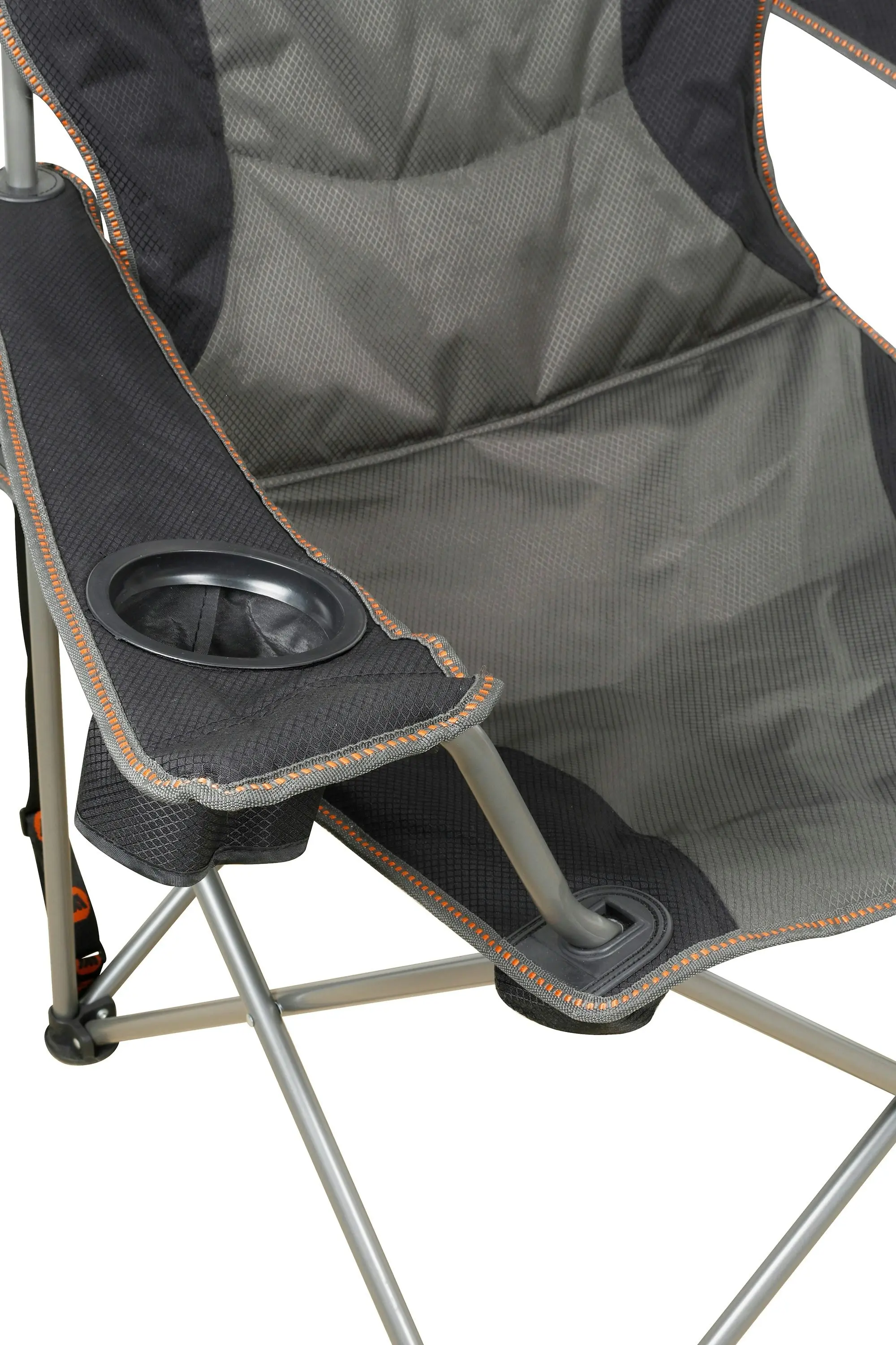 Varley Camp Chair with Cushioned Back &  Zippered Pocket (Folding Chair + Carry Bag)