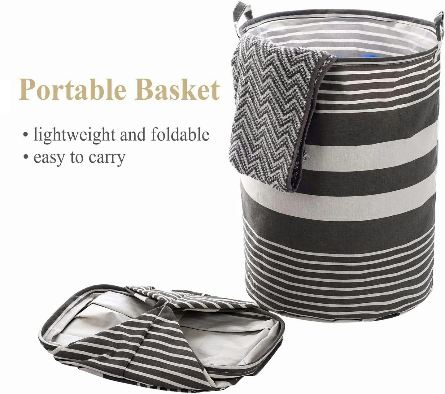 Collapsible Laundry Basket (Large)