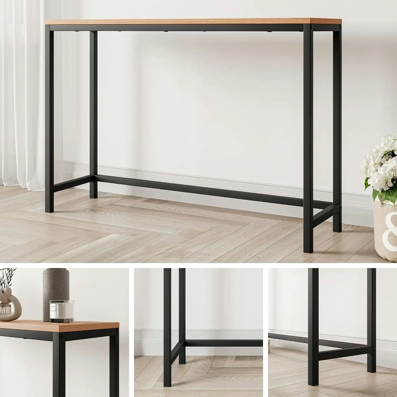 Slim Console Sofa Tables for Entryway