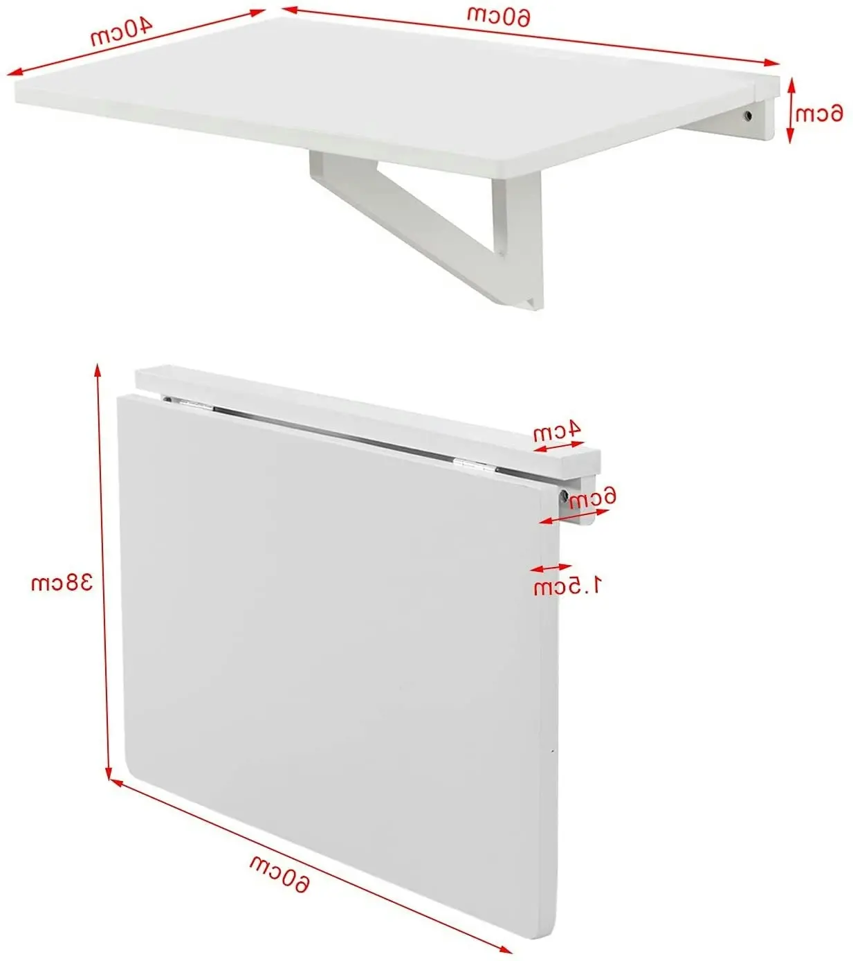 VIKUS Kitchen Wall-Mounted Folding Table