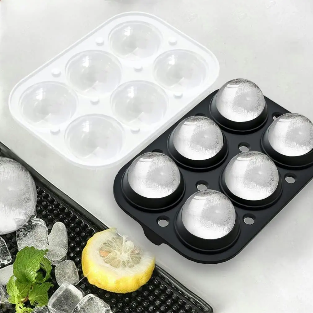 2 pack Ice Cube Trays Whiskey Ice Ball Mold