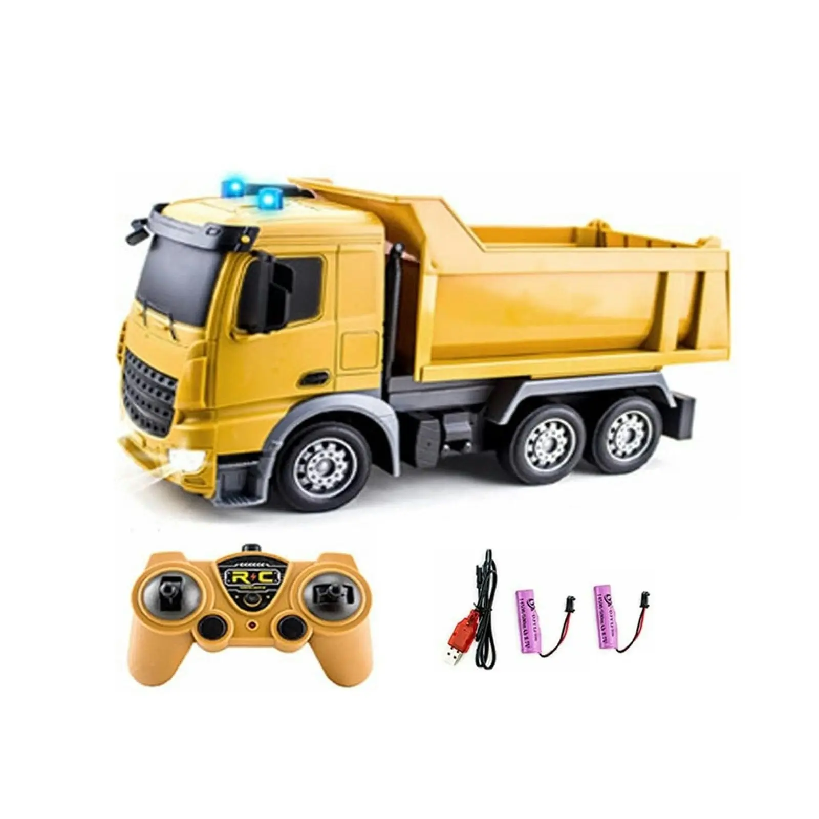 Remote Control Construction Dump Truck, Rechargeable RC Tractor