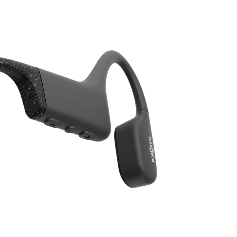 SHOKZ OpenSwim Waterproof Wireless Bone Conduction Headphones - Black