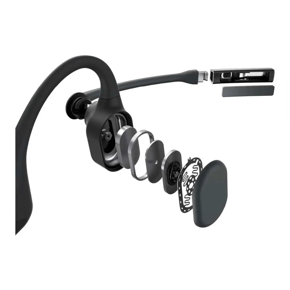 SHOKZ OpenComm UC 2 Wireless Bone Conduction Bluetooth Headset USB-A Adapter