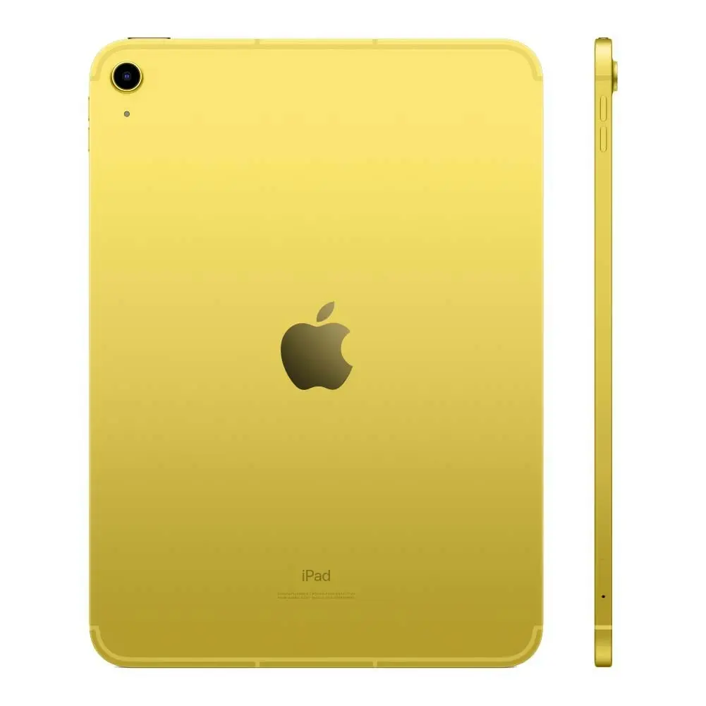 Apple iPad (10th Gen) 10.9in Wi-Fi + Cellular 64GB - Yellow MQ6L3X/A