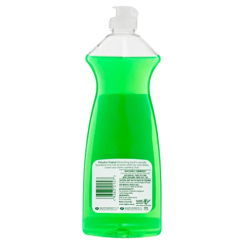 Palmolive Dishwashing Liquid Original 500ml