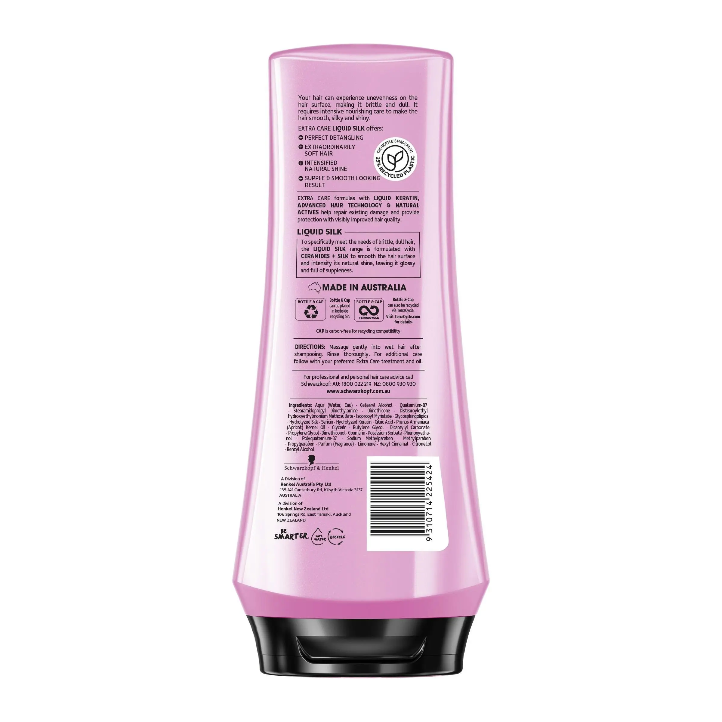 Schwarzkopf Extra Care Liquid Silk Conditioner 400ml