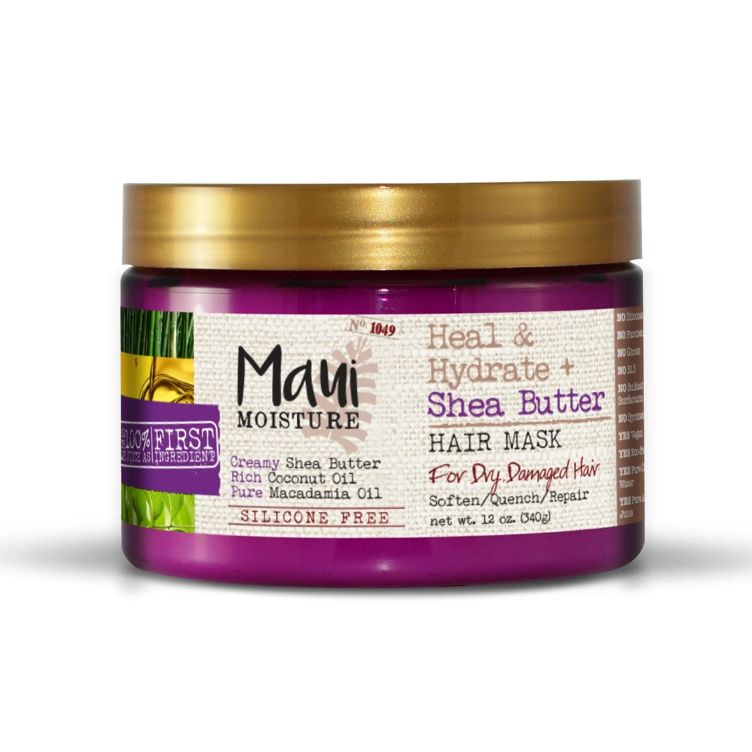 Maui Moisture Heal & Hydrate + Shea Butter Hair Mask 340G