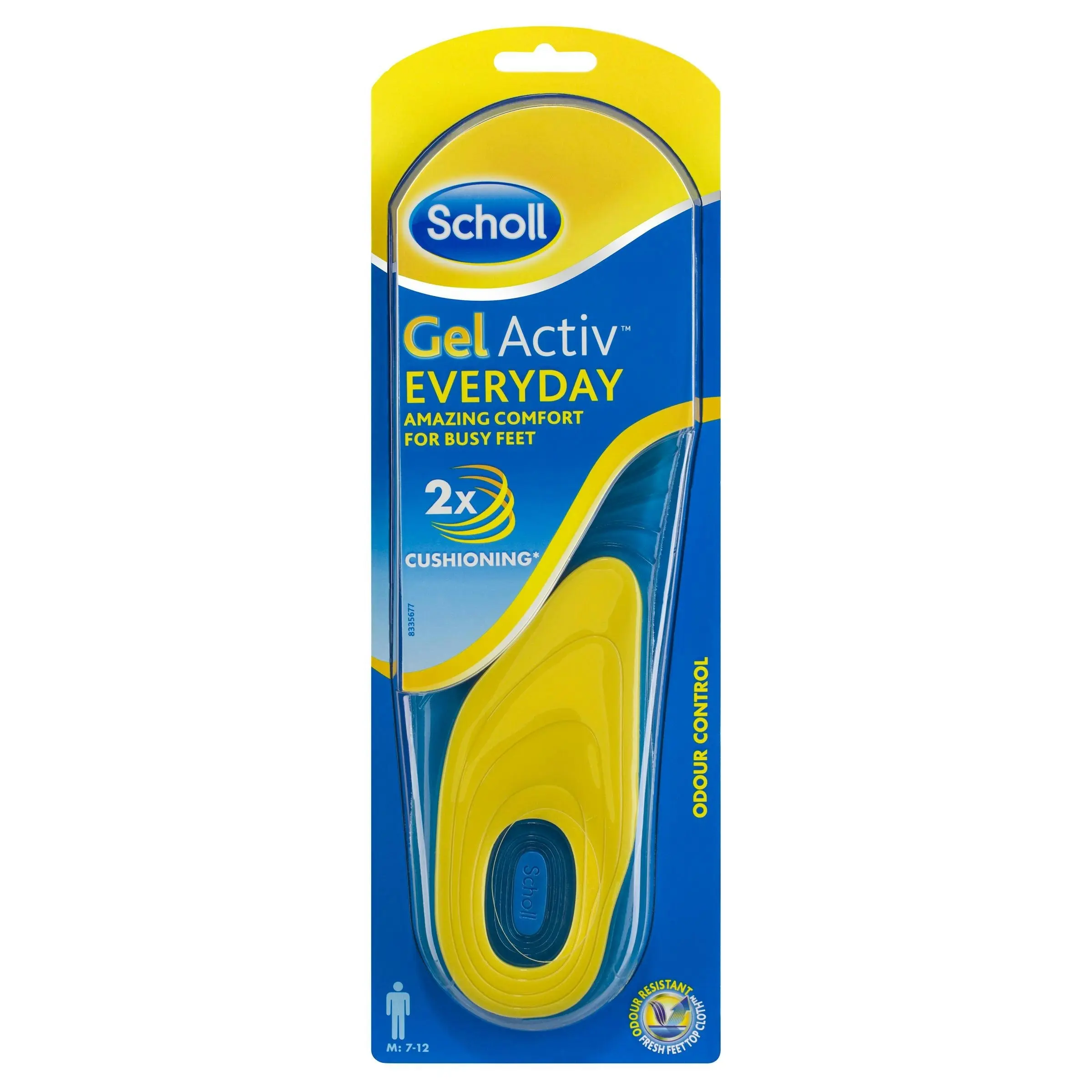 Scholl Gel Activ Everyday Insoles Men 1 Pair