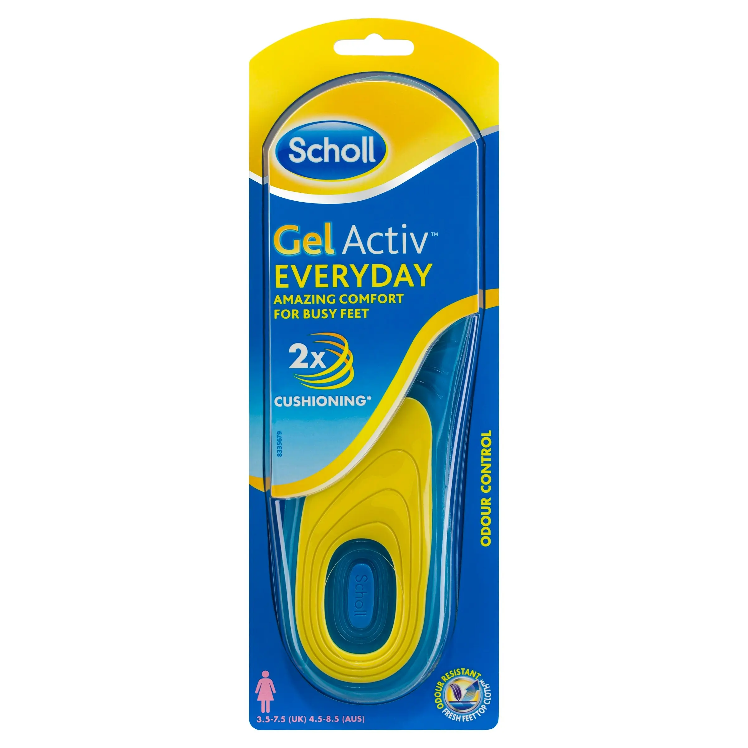 Scholl Gel Activ Everyday Insoles Women 1 Pair