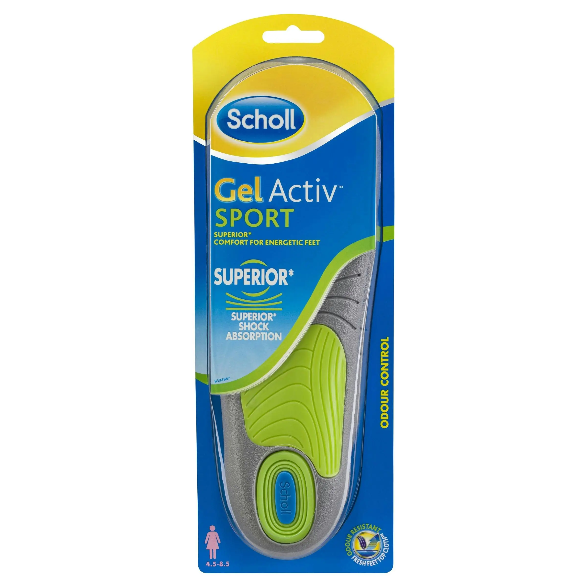 Scholl Gel Activ Sport Insoles Women 1 Pair