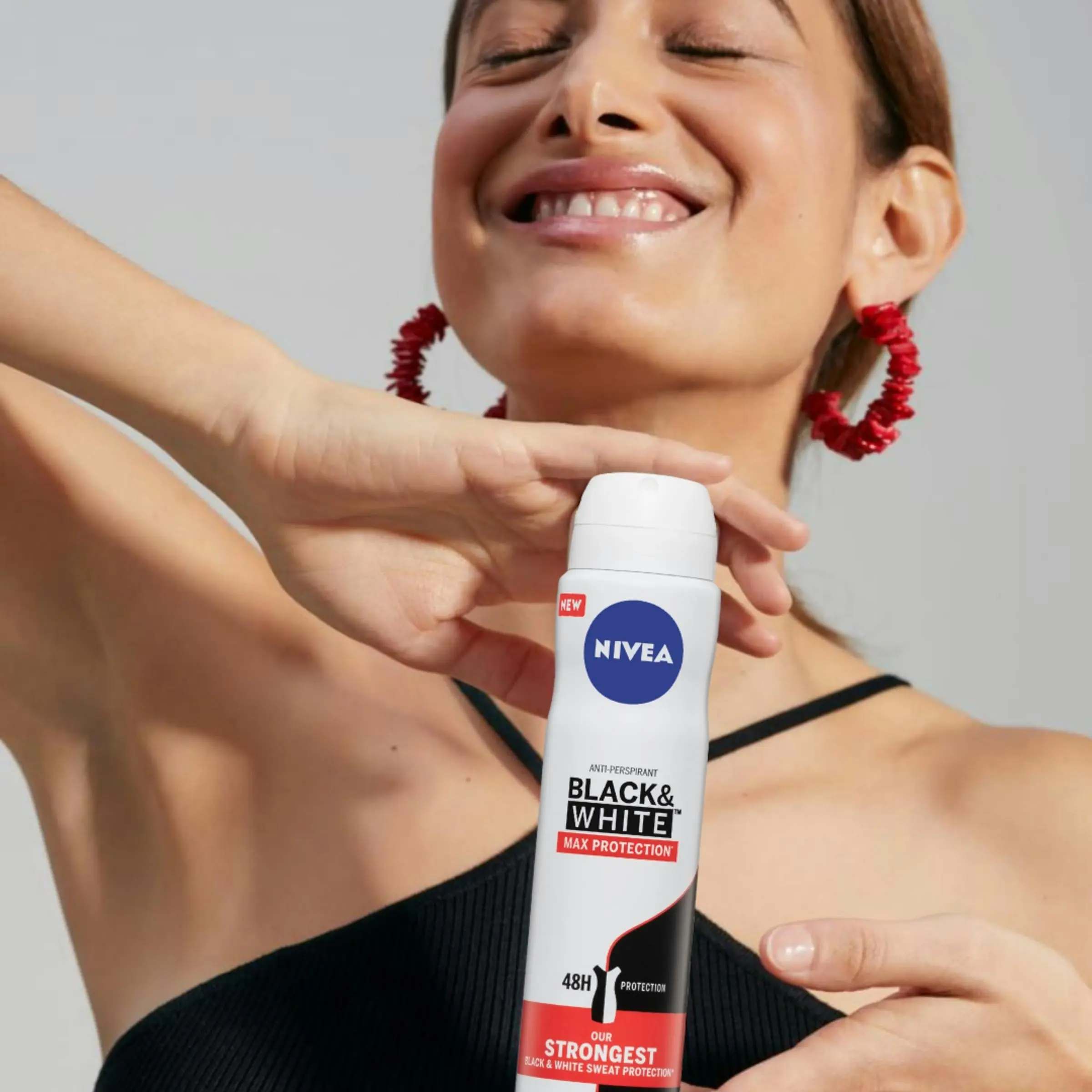 Nivea Deodorant Aerosol Black & White Max Protection 250ml