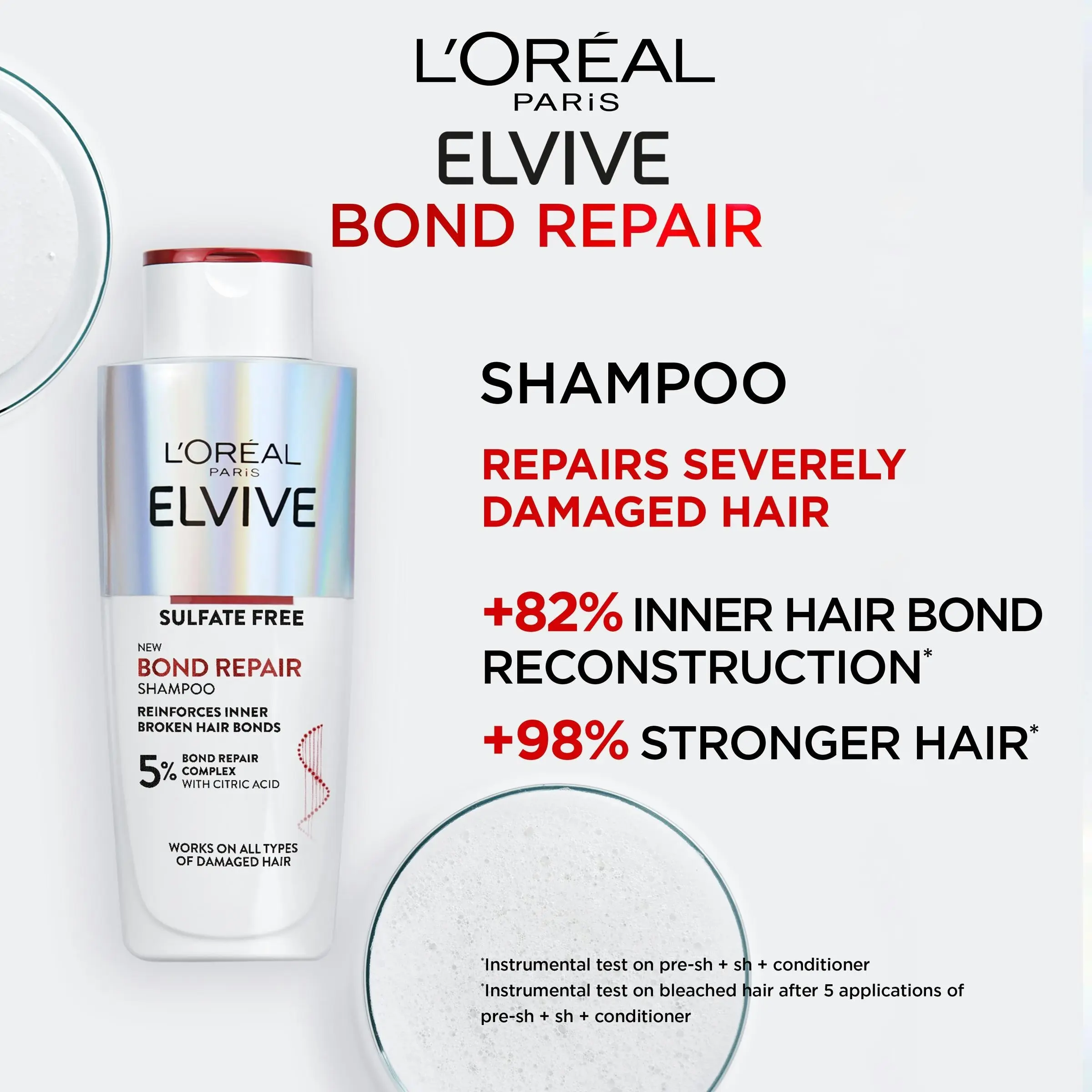 L'Oreal Elvive Bond Repair Shampoo 200ml