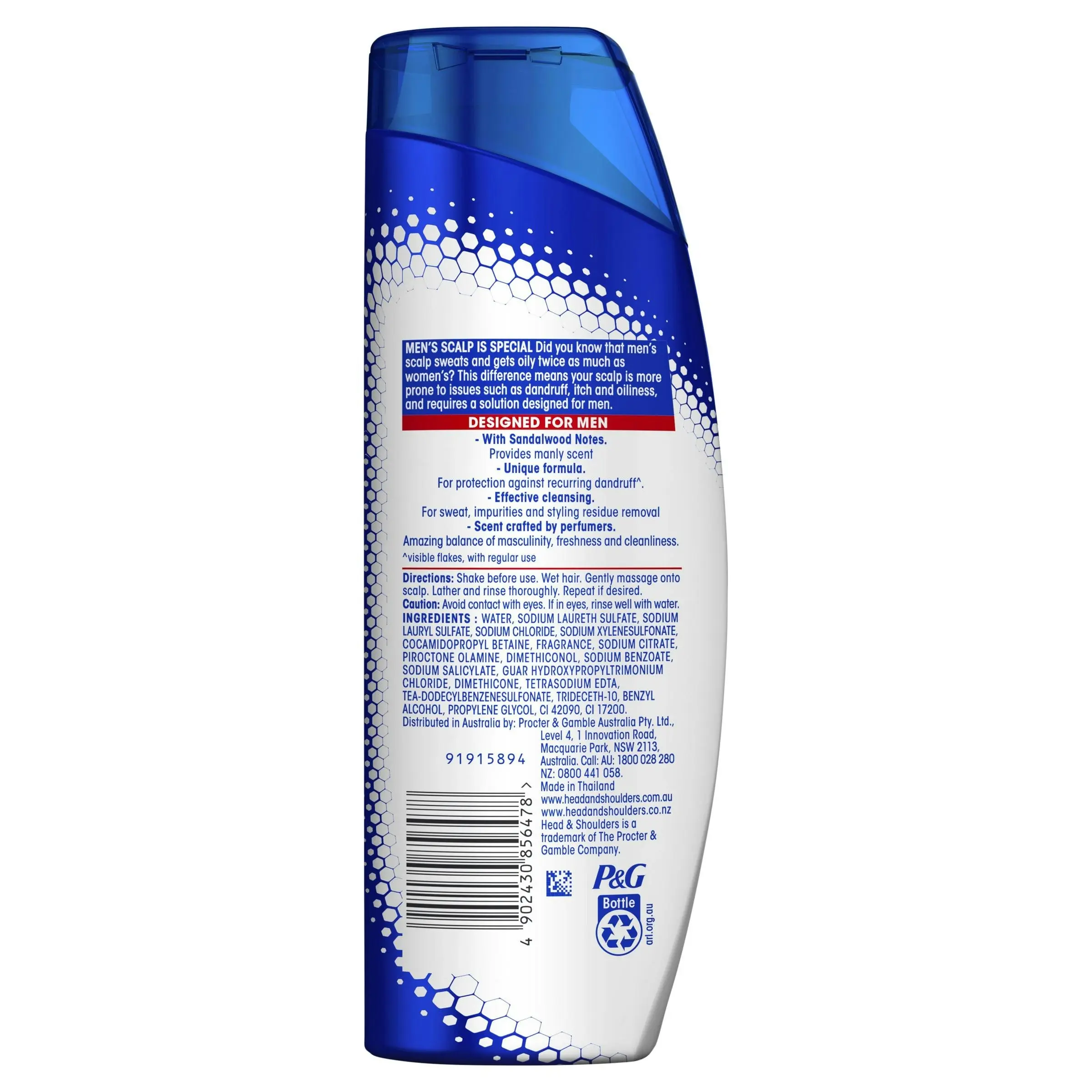 Head & Shoulders Ultra Men 2 In 1 Old Spice Anti Dandruff Shampoo + Conditioner 400 mL