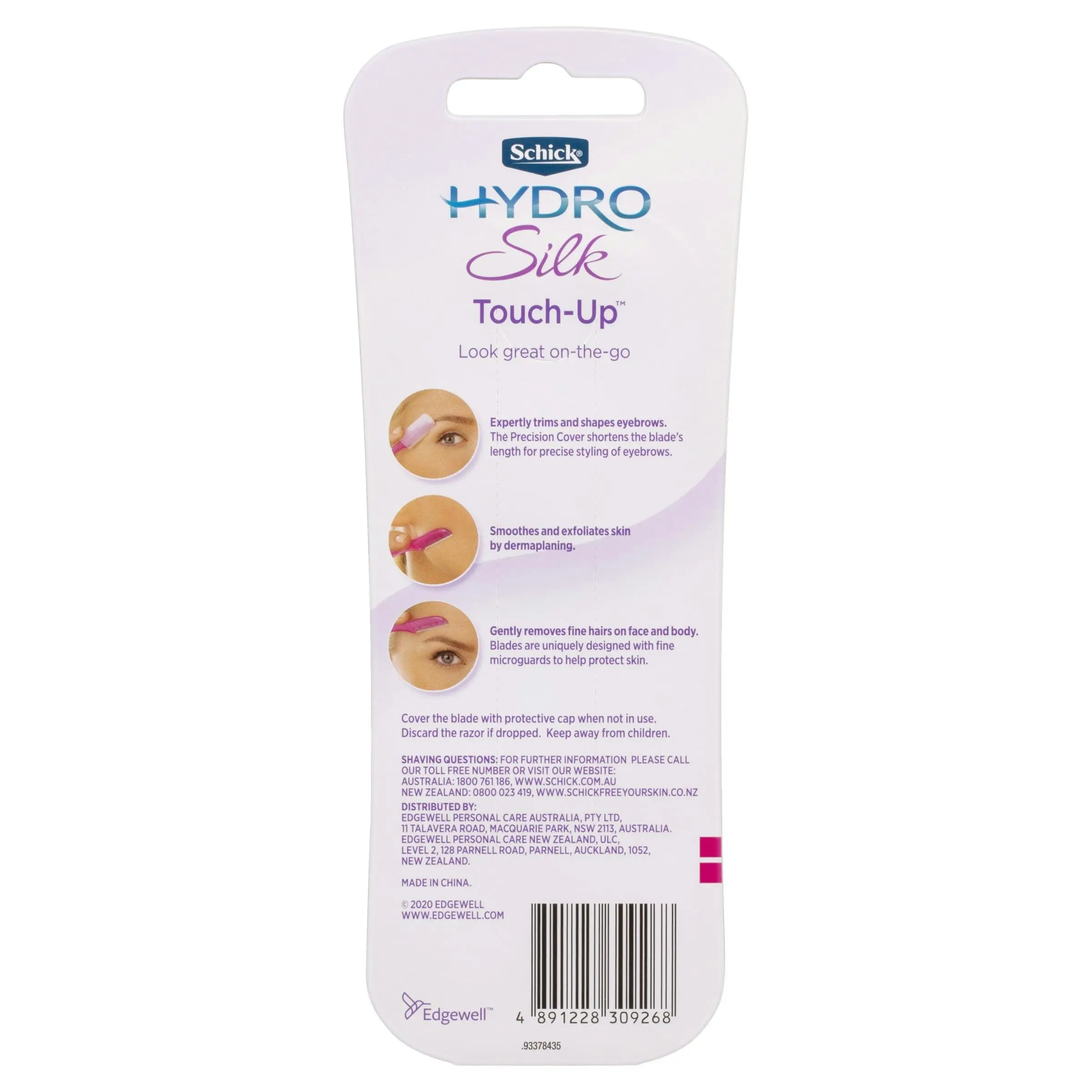 Schick Hydro Silk Touch Up Razors 3 Pack