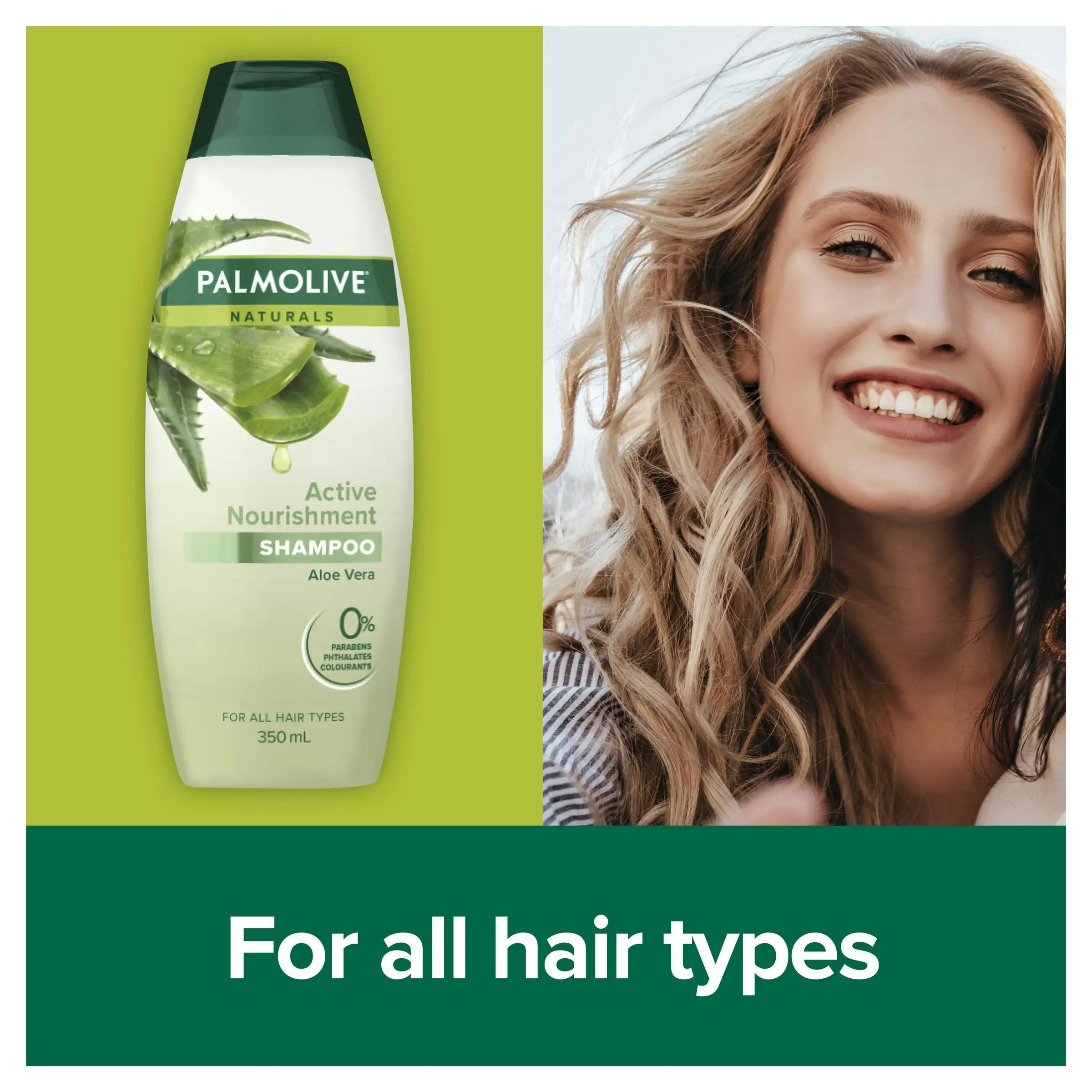 Palmolive Naturals Active Nourishment Shampoo 350mL