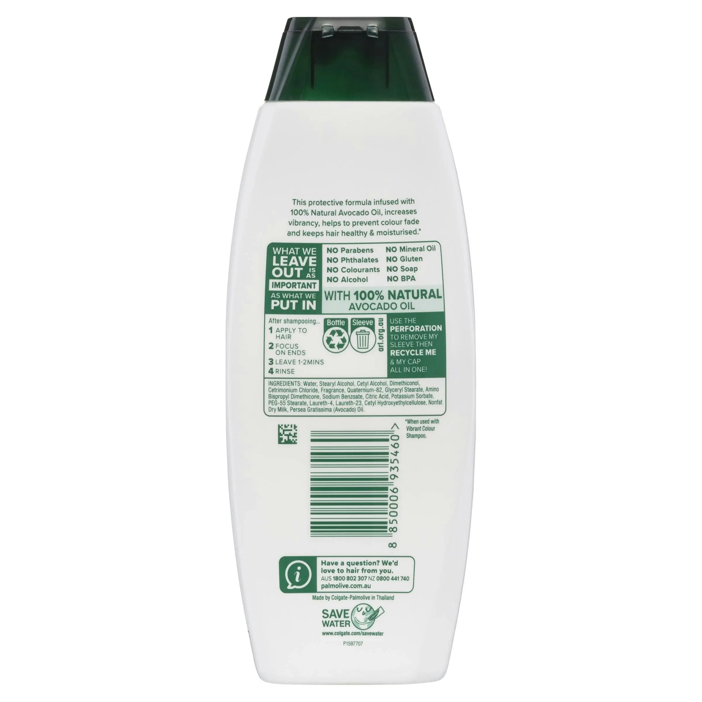 Palmolive Naturals Conditioner Vibrant Colour 350mL