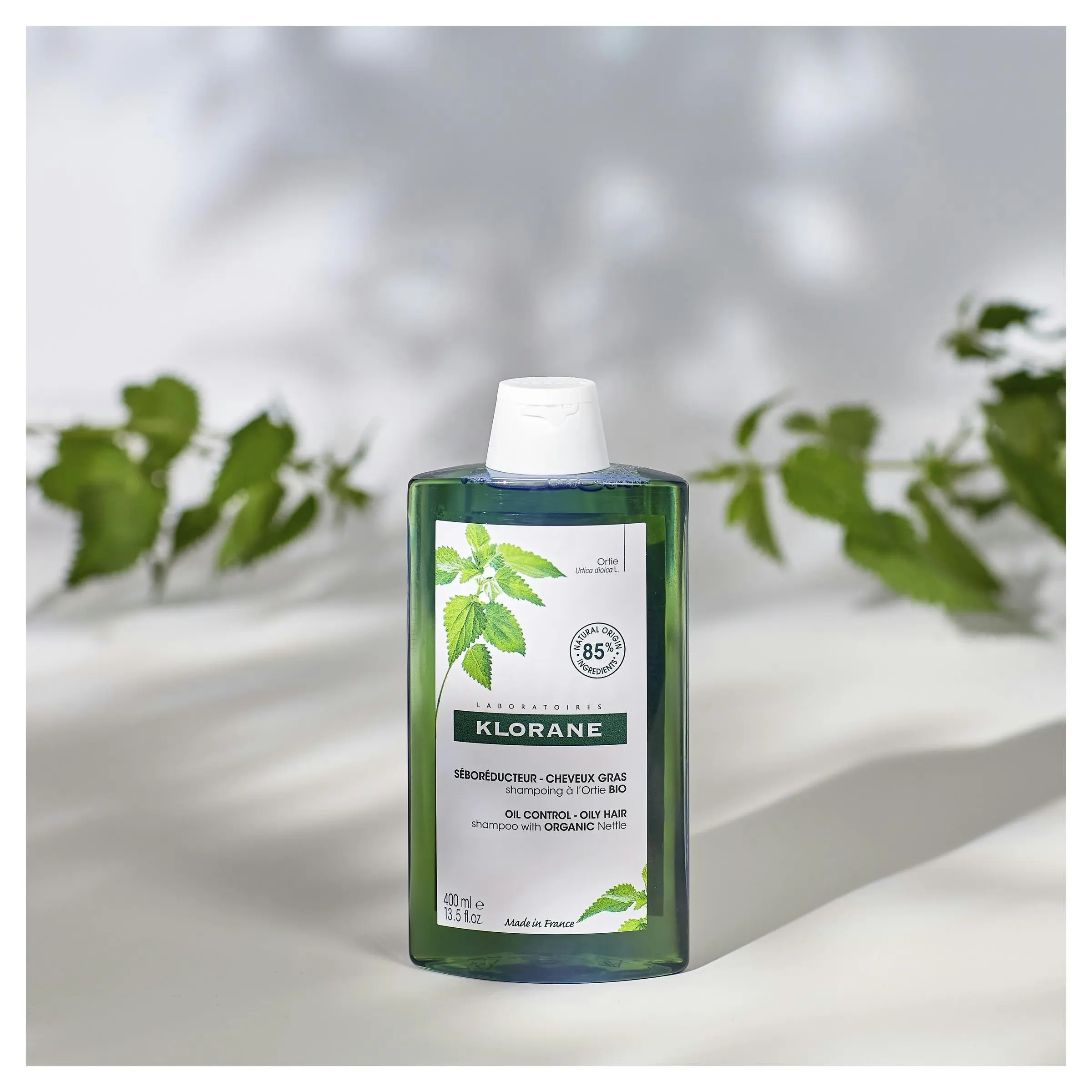 Klorane Oil Control Organic Nettle Shampoo 400ml