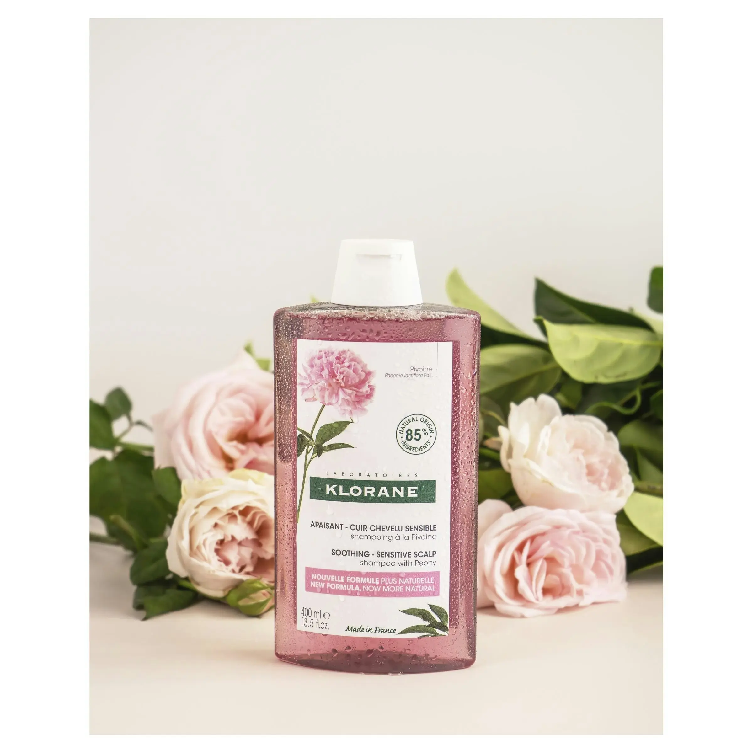 Klorane Soothing Organic Peony Shampoo 400ml