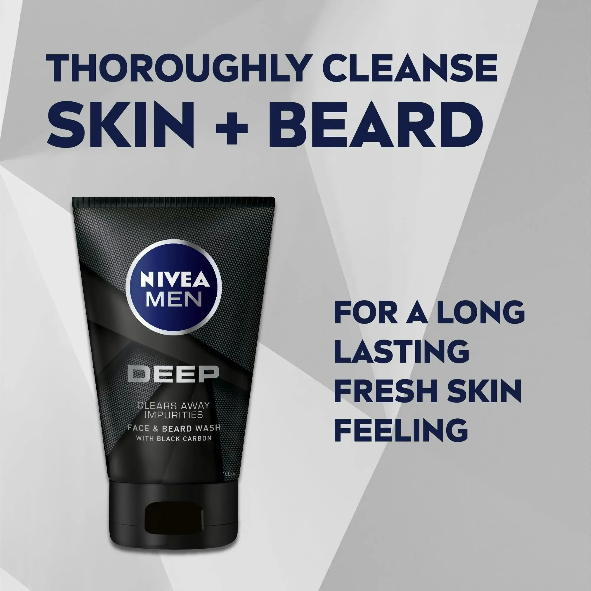 Nivea Men Face Wash Deep 100ml