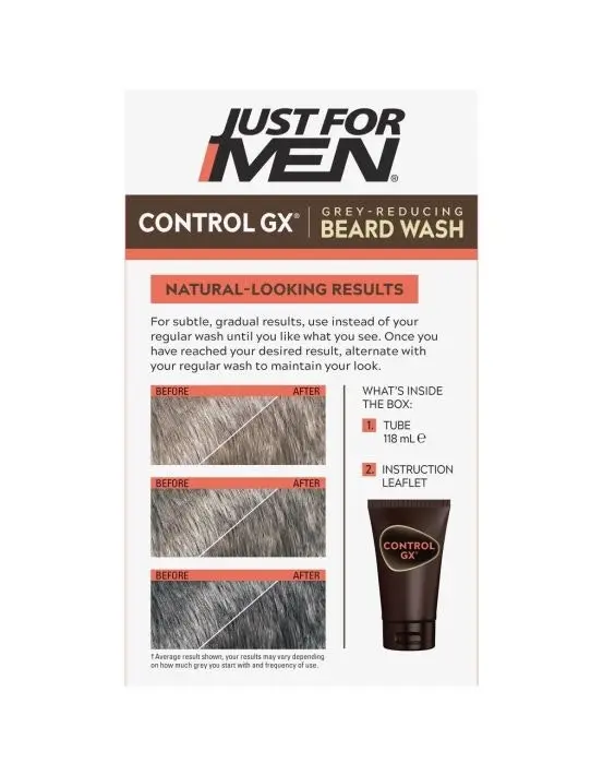 Just For Men Control GX Regular Beard Wash 118ml