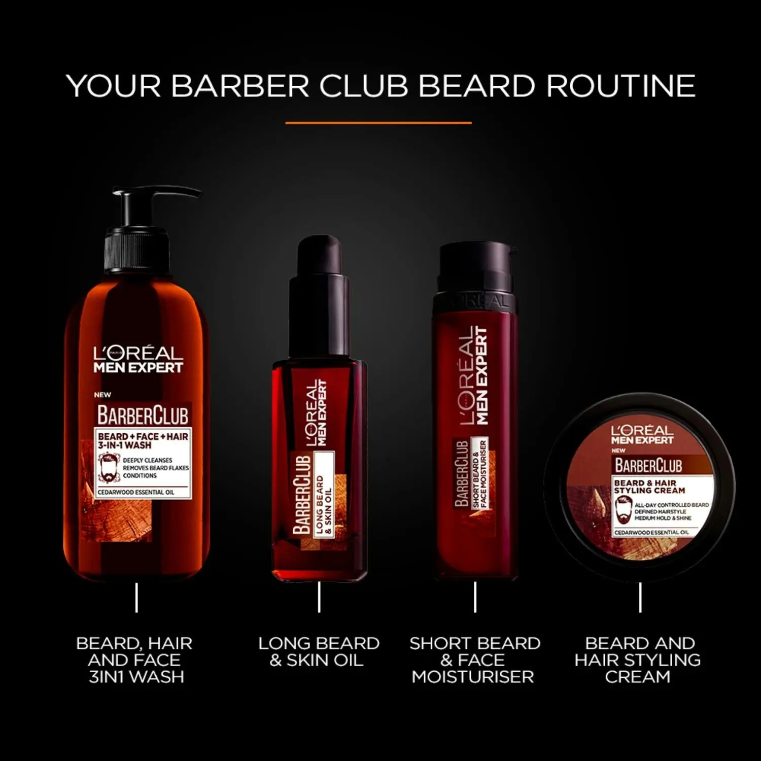 L'Oreal Men Expert Barber Club Beard Oil 30mL