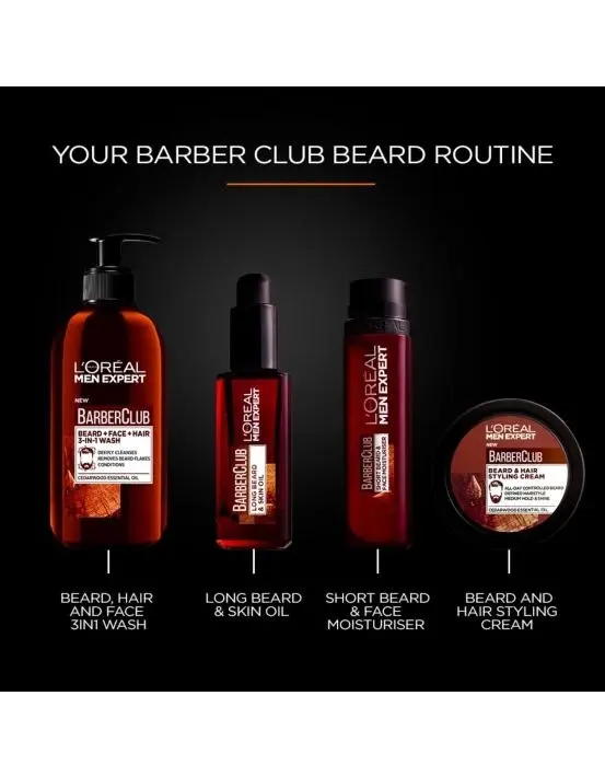 L'Oreal Men Expert Barber Club Beard Oil 30mL