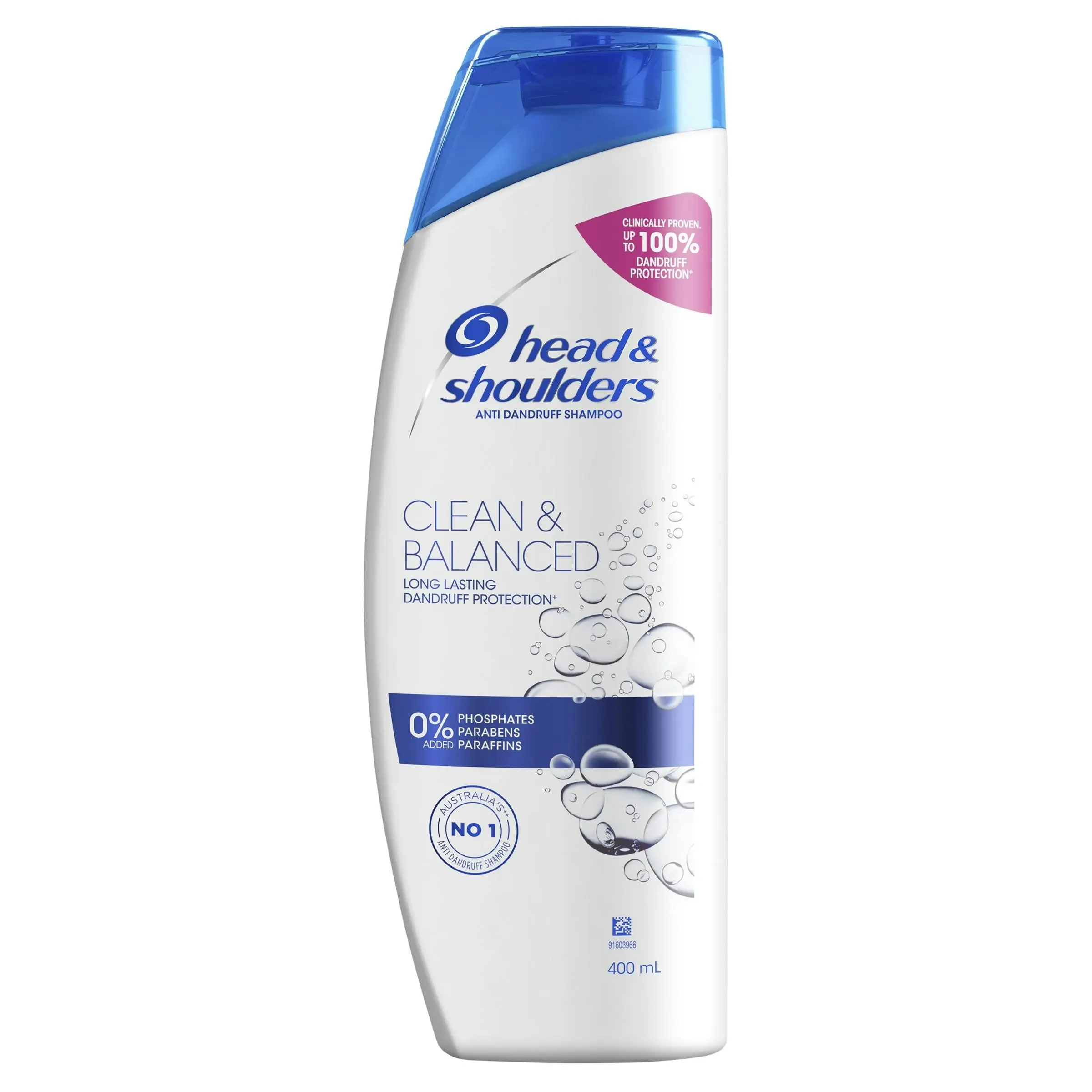 Head & Shoulders Clean & Balanced Anti-Dandruff Shampoo 400mL