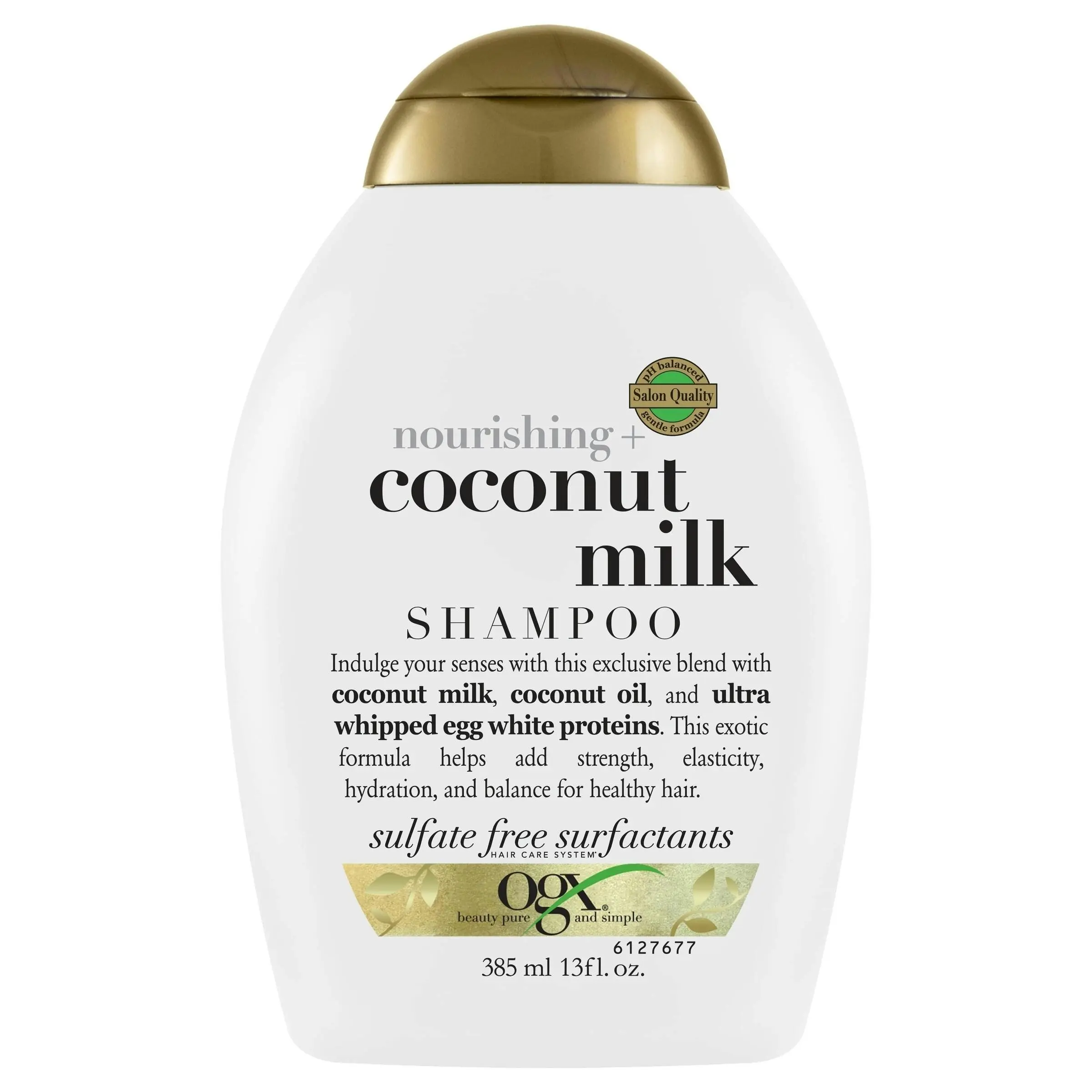 OGX Nourishing + Coconut Milk Shampoo 385mL