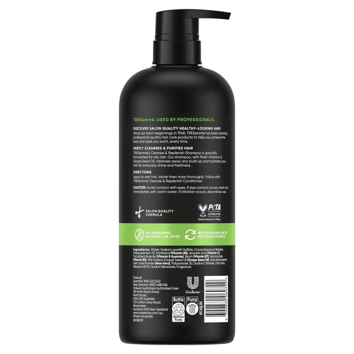 Tresemme Cleanse & Replenish Shampoo 940ml