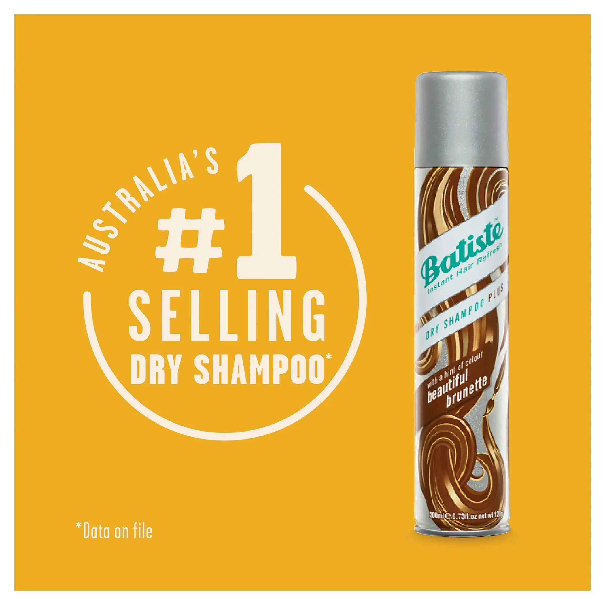 Batiste Dry Shampoo Brunette 200mL