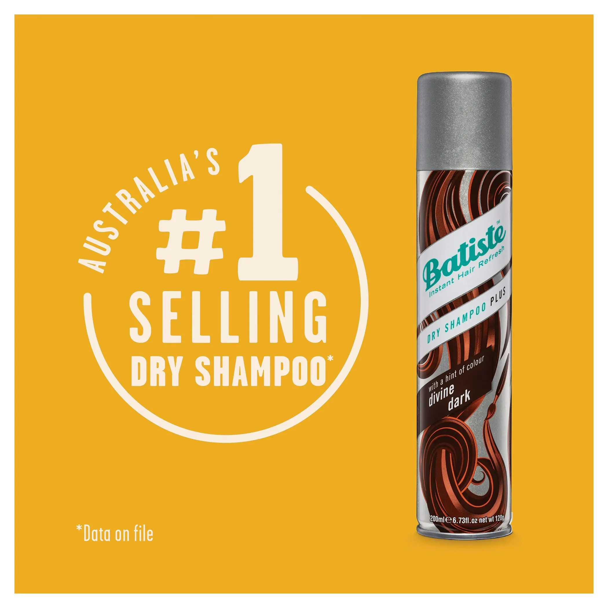 Batiste Dry Shampoo Dark 200mL