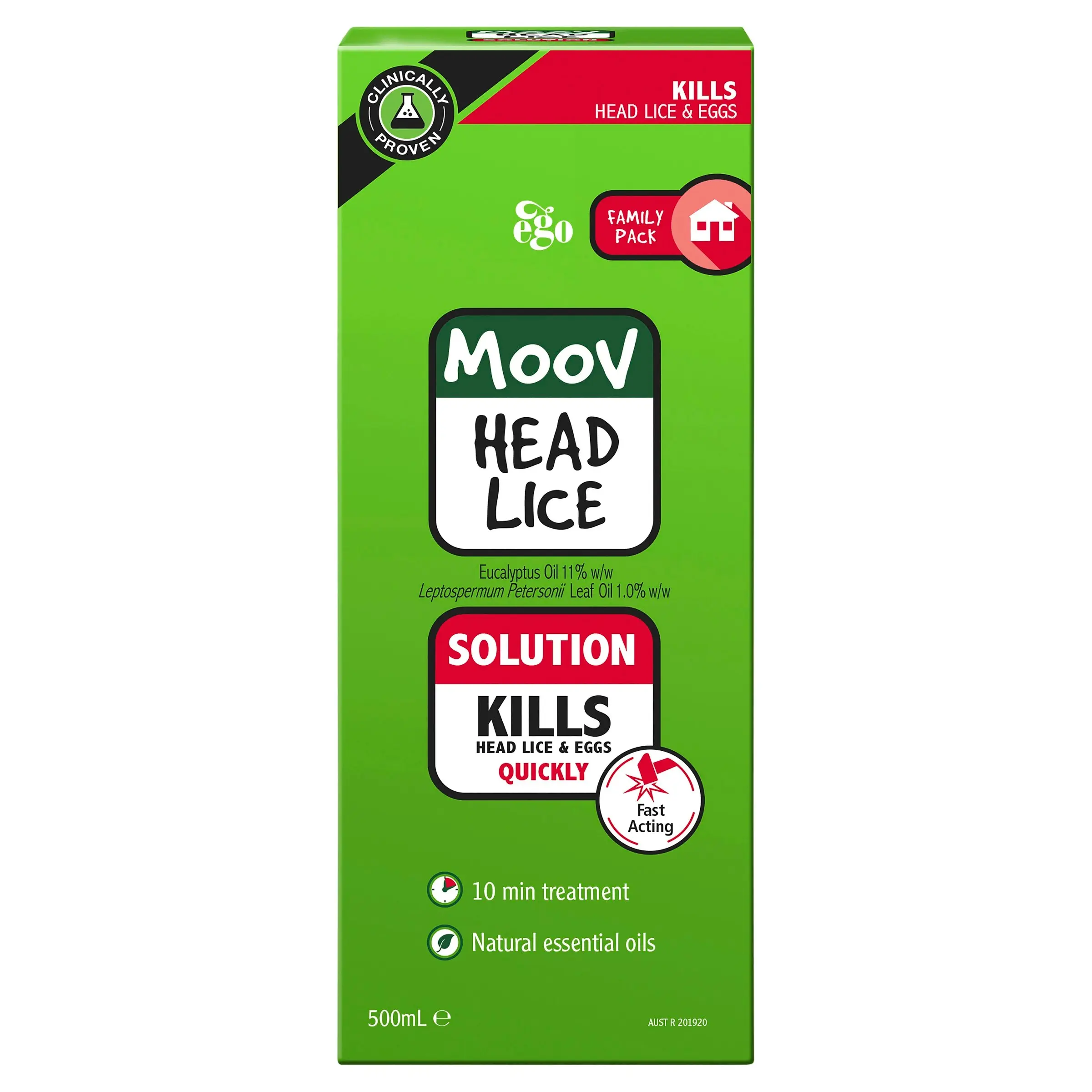 Moov Head Lice Solution 500mL