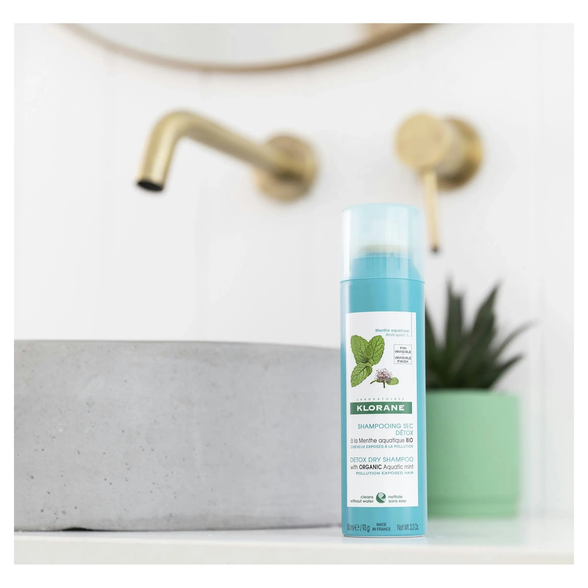 Klorane Dry Shampoo With Aquatic Mint 150mL