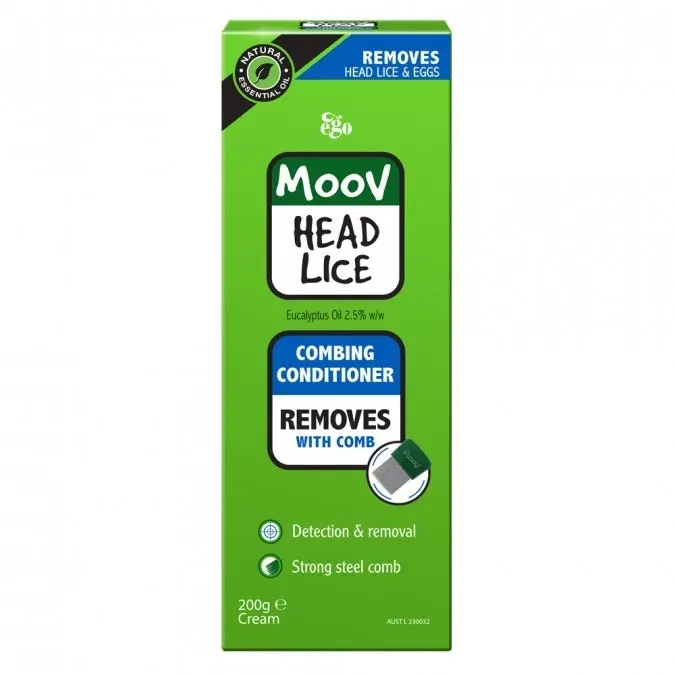 Moov Head Lice Combing Conditioner 200G