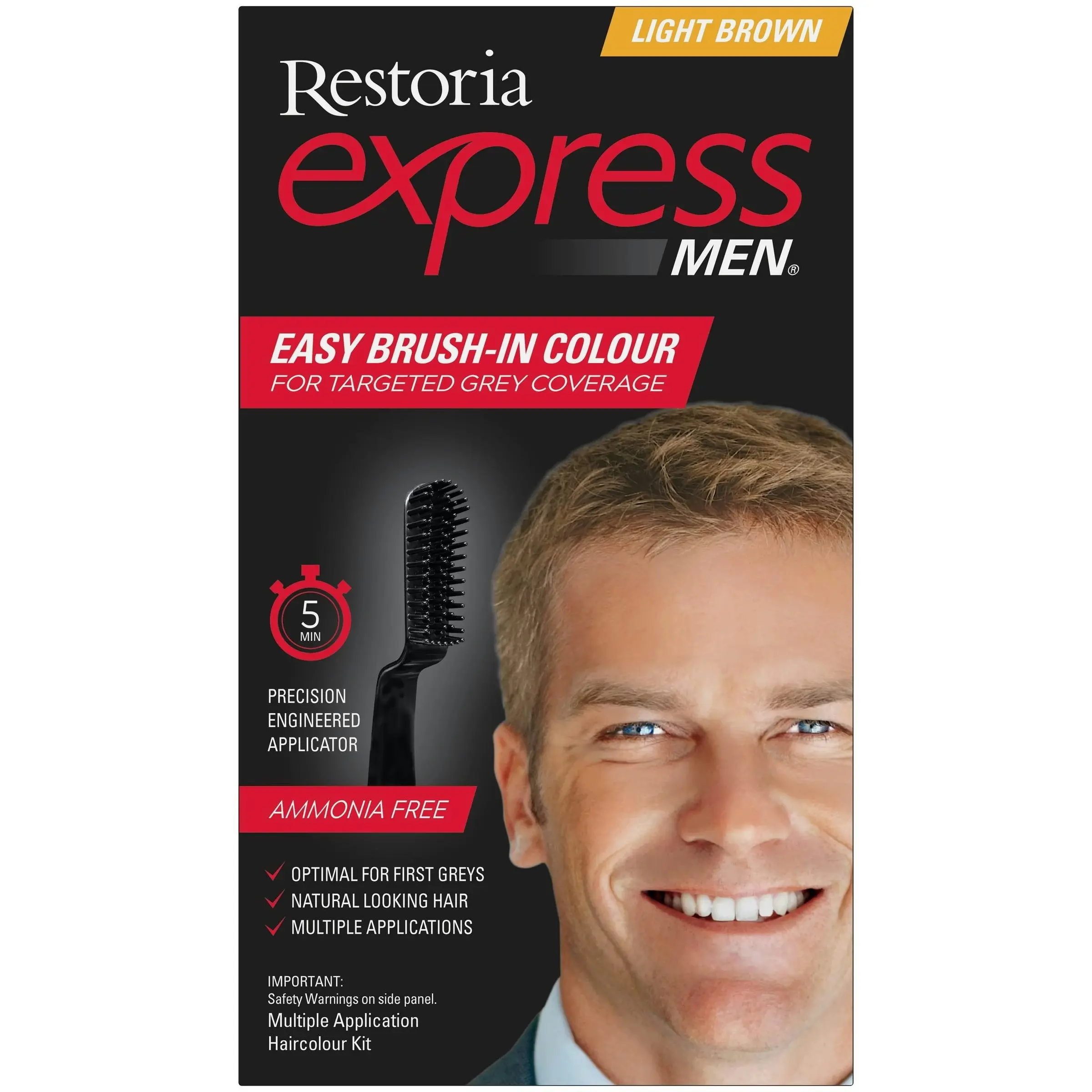 Restoria Express for Men Kit Light Brown