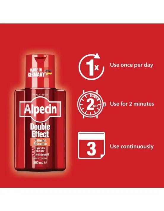 Alpecin Double Effect Caffeine Shampoo 200ml