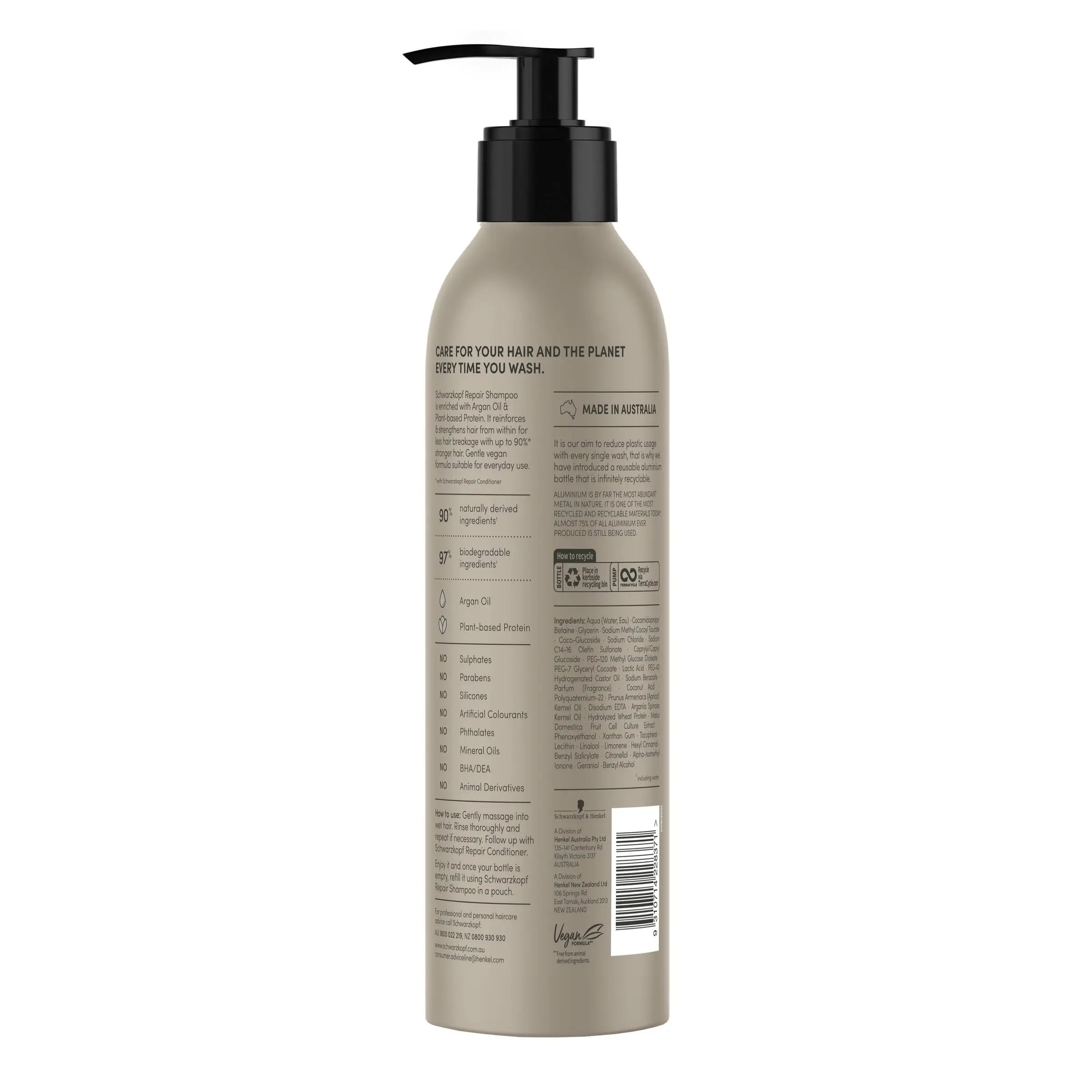 Schwarzkopf Extra Care Ultimate Repair Shampoo 400ml