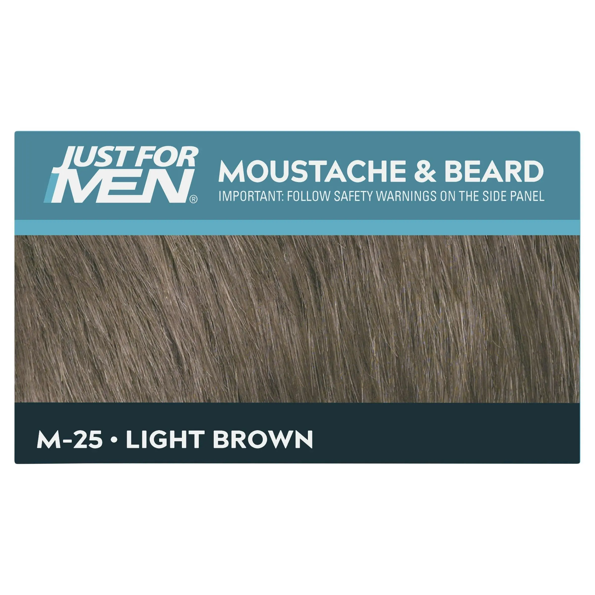 Just For Men Moustache & Beard Brush-In Colour Gel 40 Light Brown