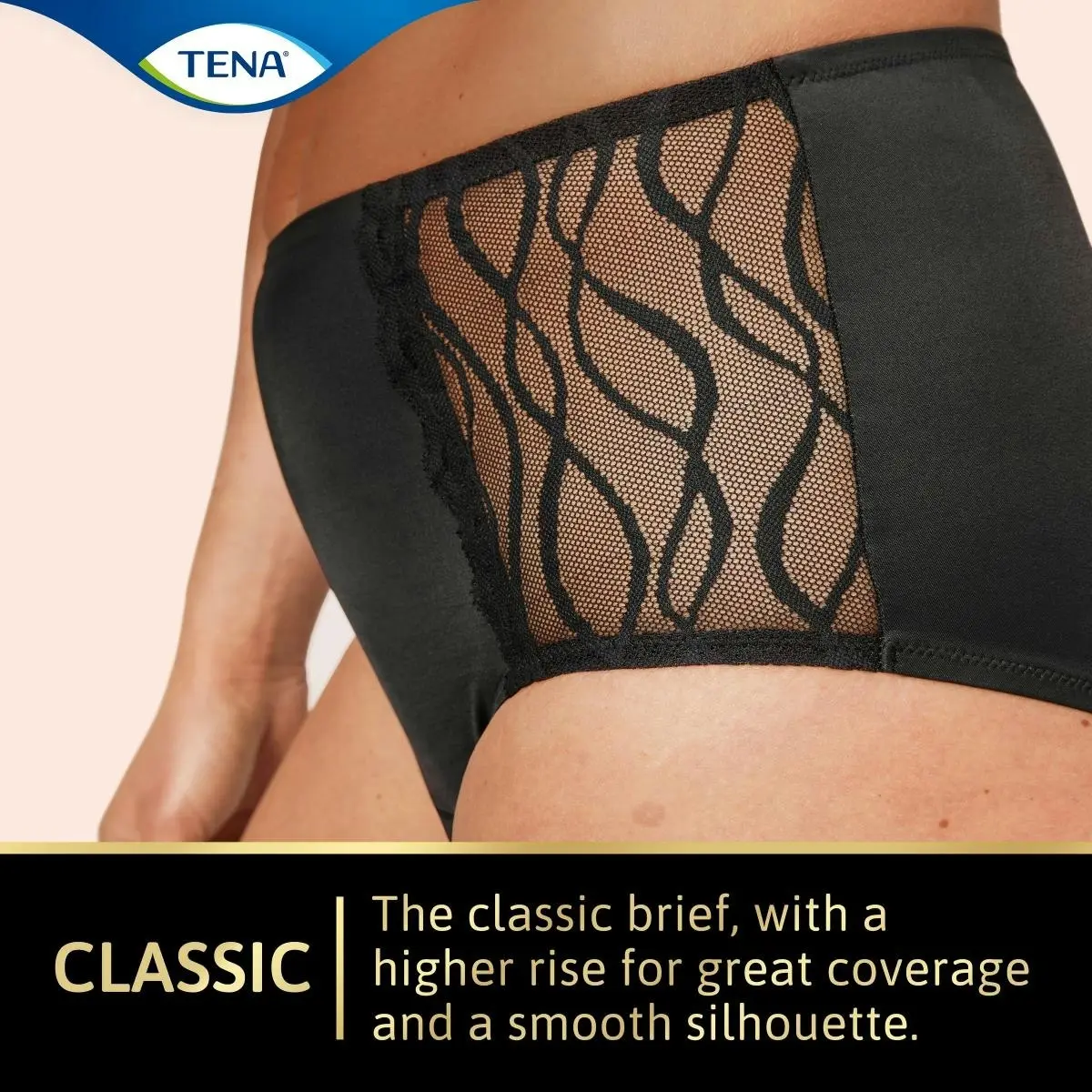 TENA Washable Absorbent Underwear Classic Size 10-12