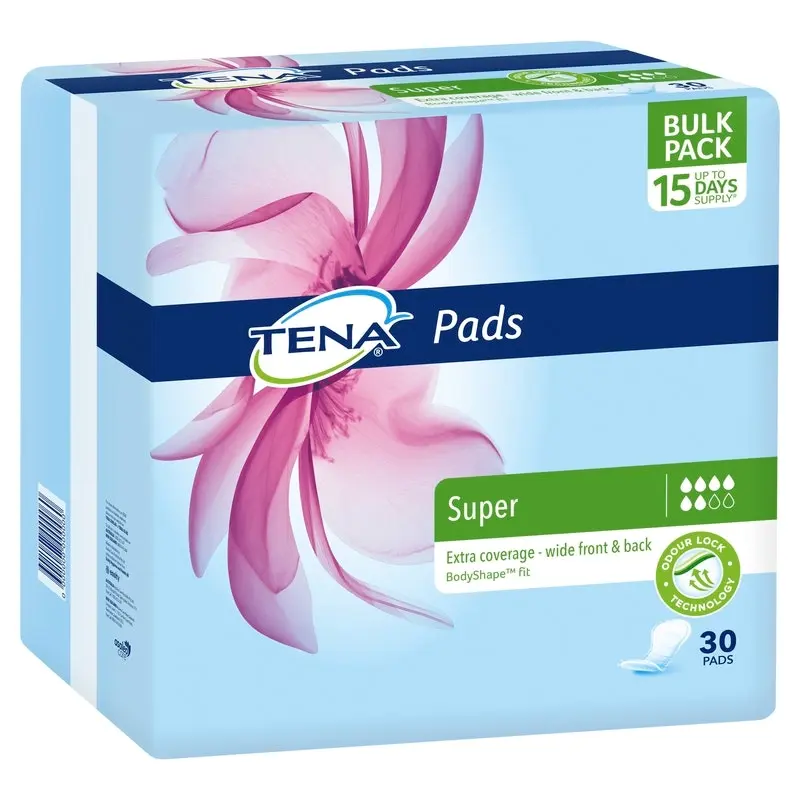 TENA Pads Super 30 Pack