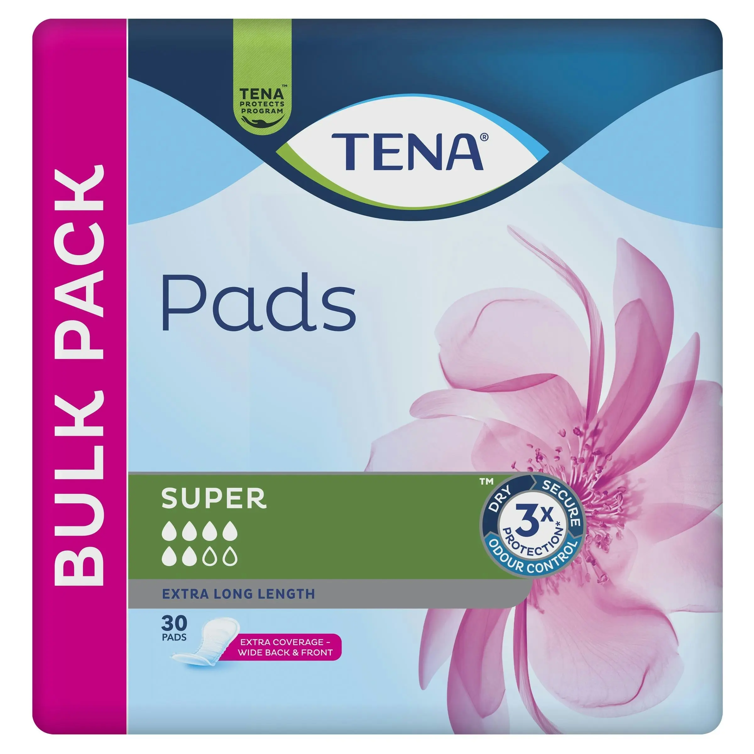 TENA Pads Super 30 Pack