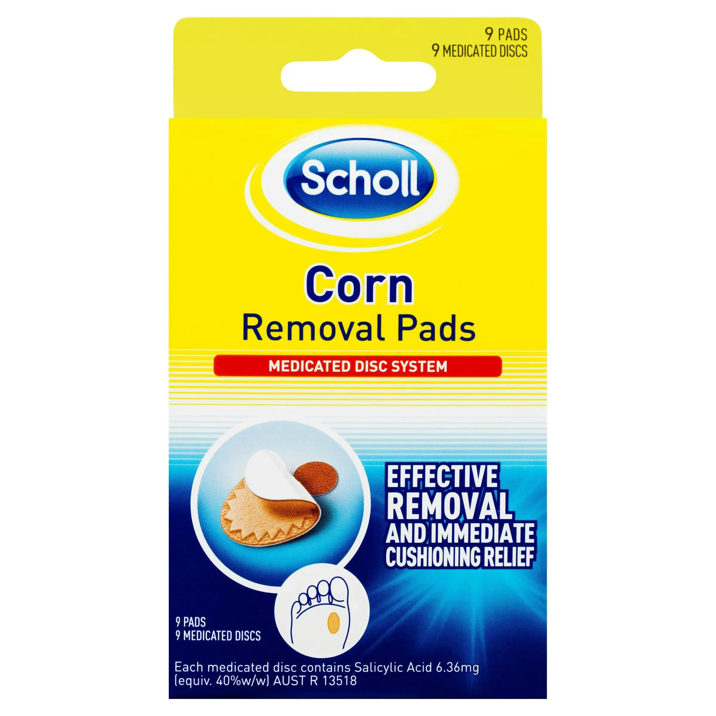 Scholl Corn Removal Pads 9 Pads