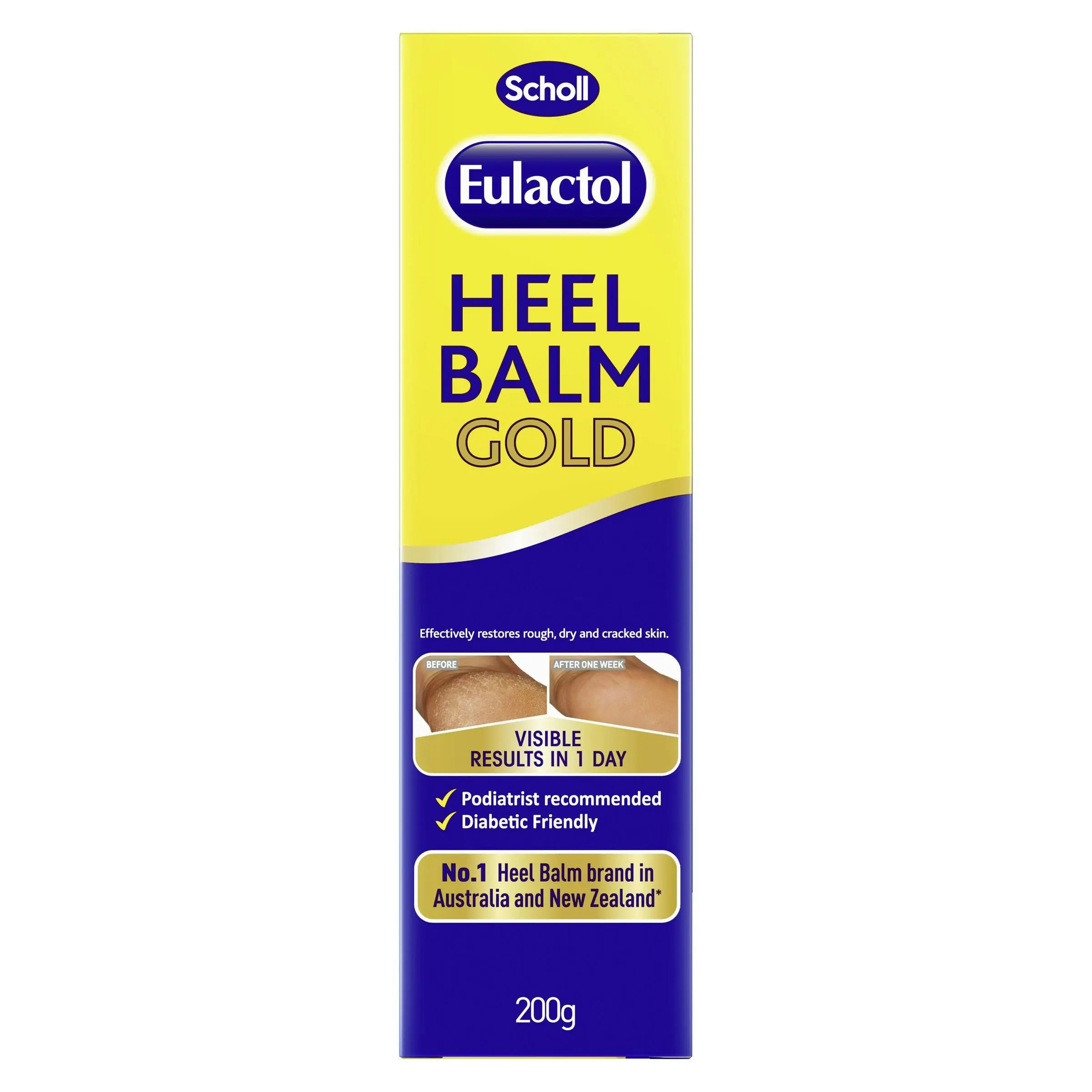 Scholl Eulactol Gold Heel Balm 200g