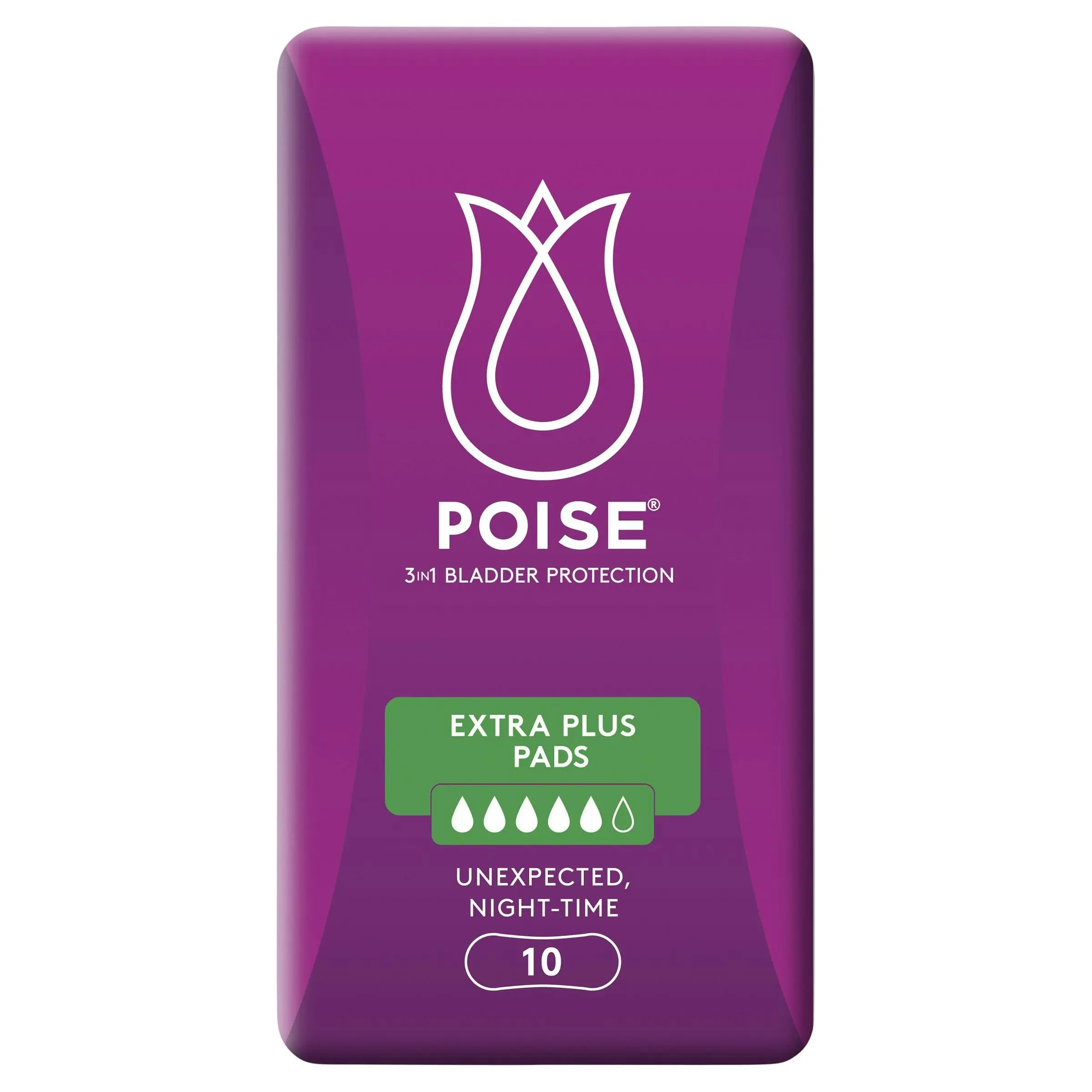 Poise Pads Extra Plus 10 Pack