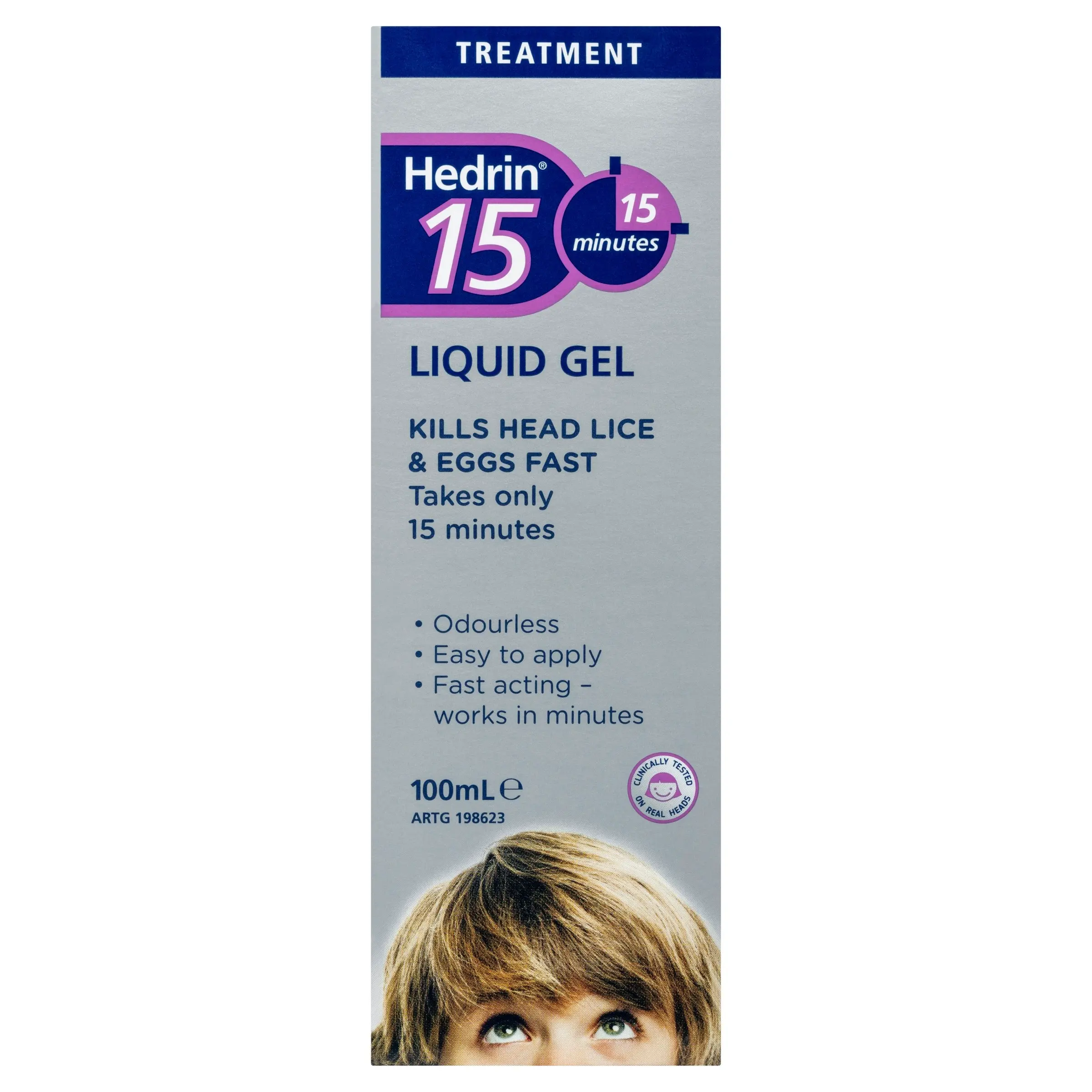 Hedrin 15 Liquid Gel Lice Treatment 100mL